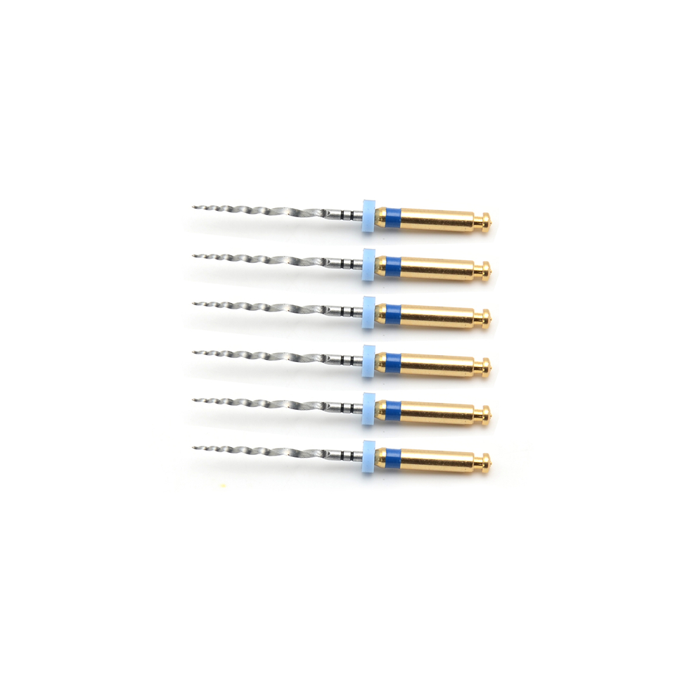 6PCS/PACK 25MM F3 ProTaper Files Niti Dental Dentsply Rotary For Macbine Use