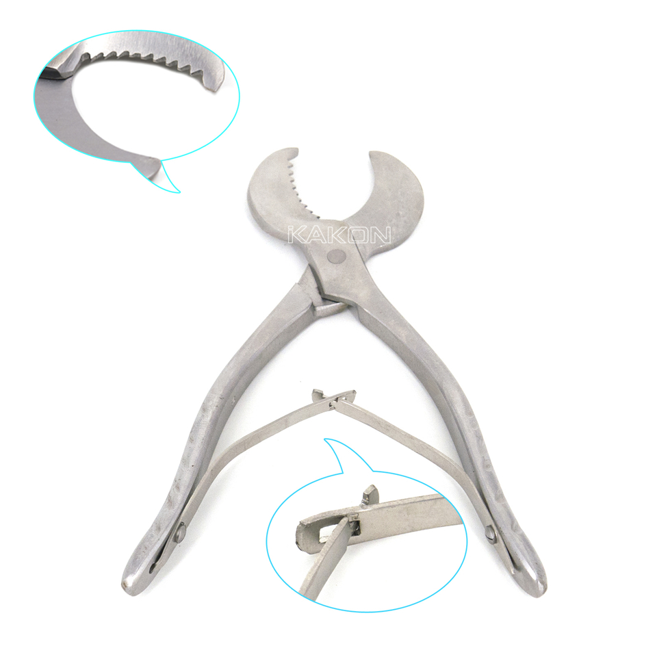 8"/20cm Large Size Dental Lab Steel Plaster Shears Scissors