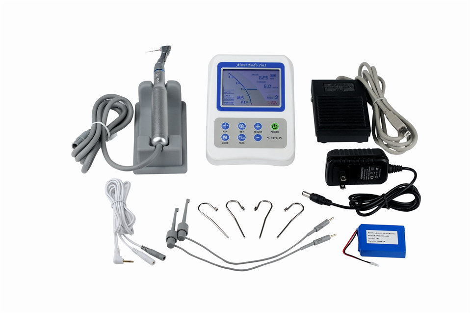 2in1 Dental Endodontic Endo Motor Locator with Contra Angle Handpiece