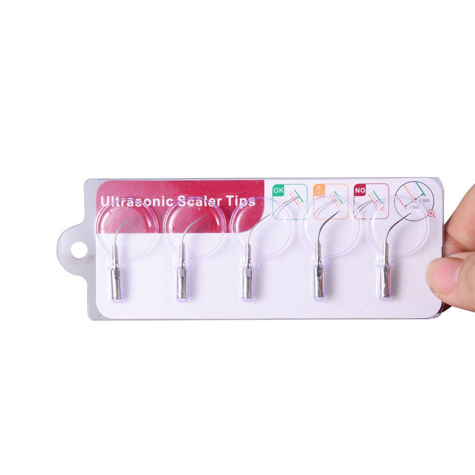 5sets Dental Ultrasonic Piezo Scaler Tips GD4 Fit DTE/SATELEC Handpiece CE