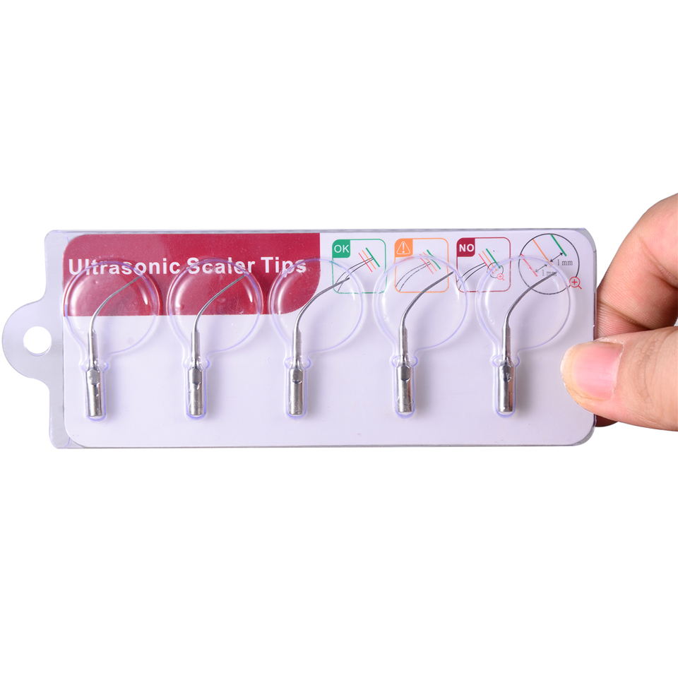 5sets Dental Ultrasonic Piezo Scaler Tips PD3 Fit DTE/SATELEC Handpiece CE