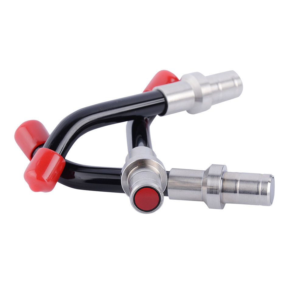 Curing Light Guide Rod Tip Glass LED Black 8×10mm Dental Optical Fiber