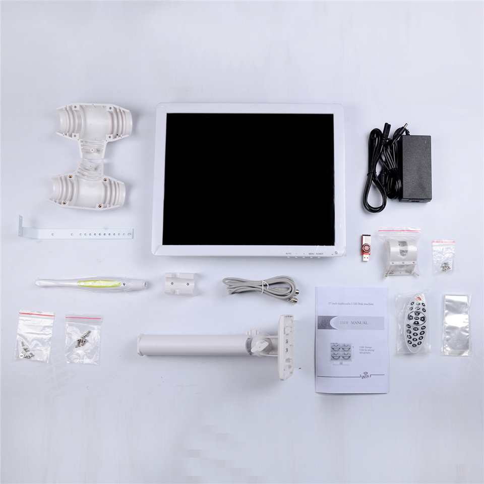 17 Inch High-Definition Digital LCD AIO Monitor Dental Intra oral Camera 100-240V