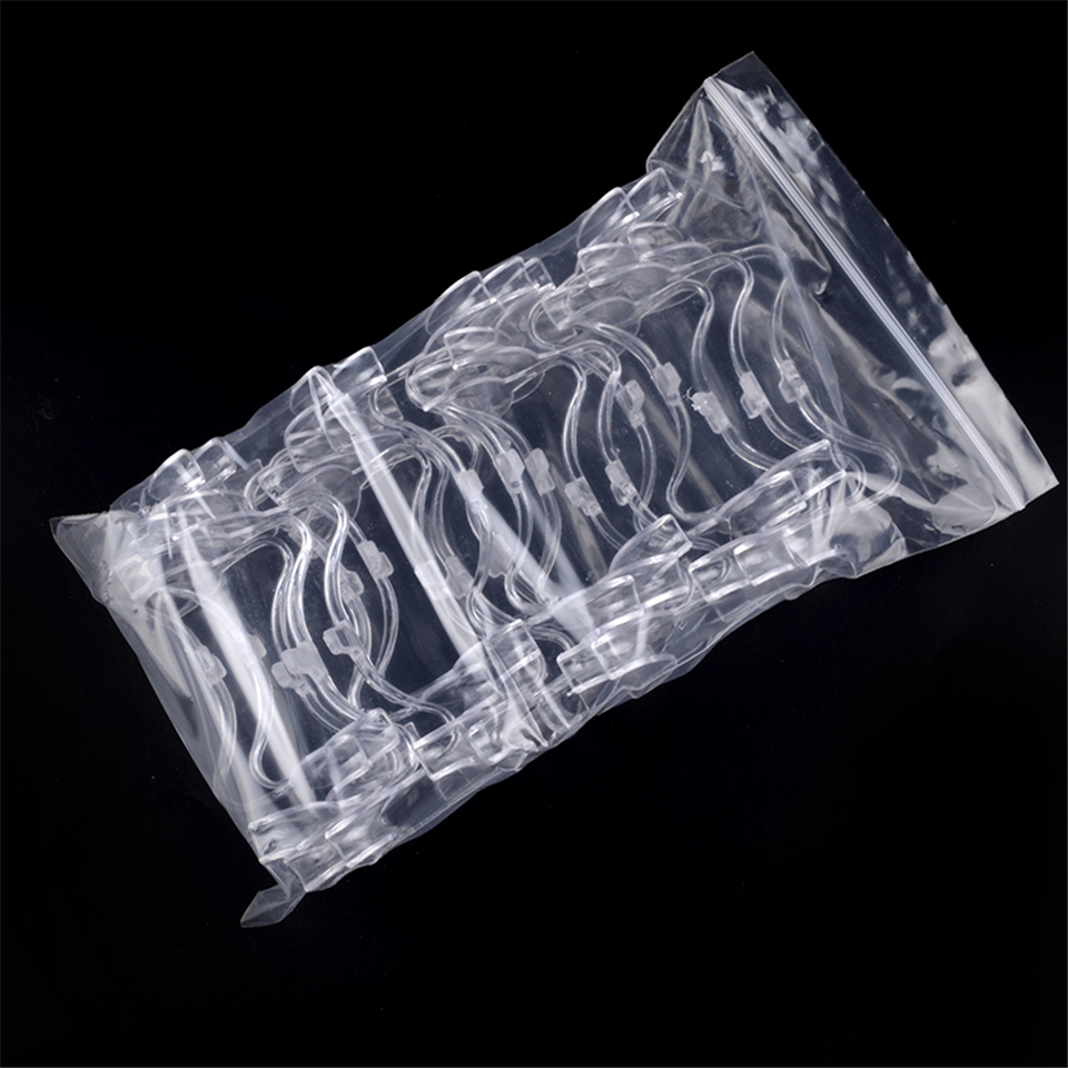 20pcs Clear Dental Teeth Whitening Cheek Retractor Mouth Opener W Type Small Size
