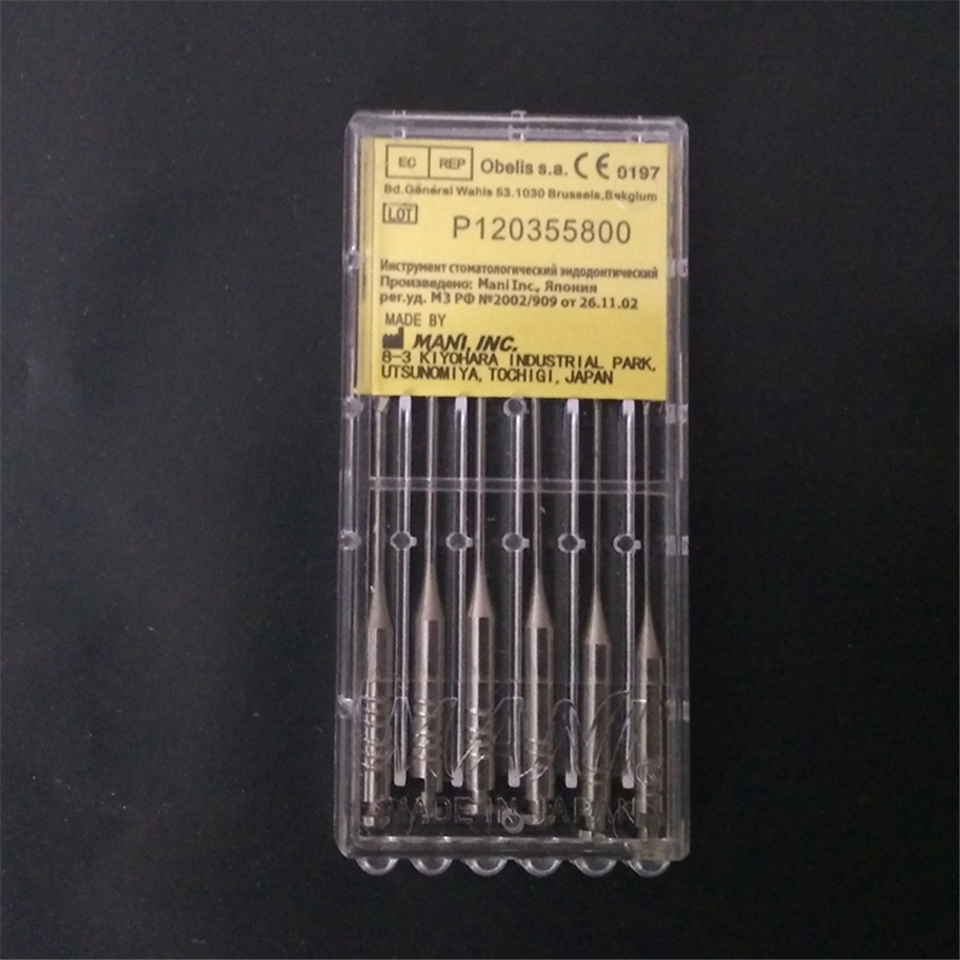10boxs Dental MANI Gates Drills Stainless Steel pack of 32mm#1-#6
