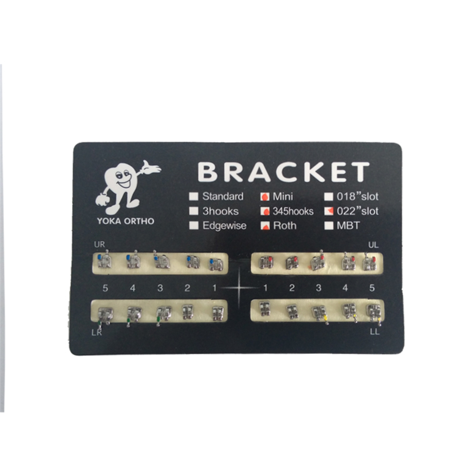 10 kits Orthodontic Dental Mini MBT 022 3-4-5 Hooks Bracket Braces FLASH SALE 