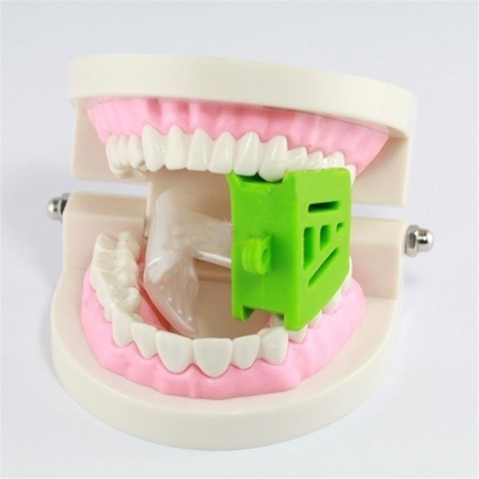 50pcs Silicone Latex Mouth Prop &Tounge Guard Bite Blocks Purple Green Yellow