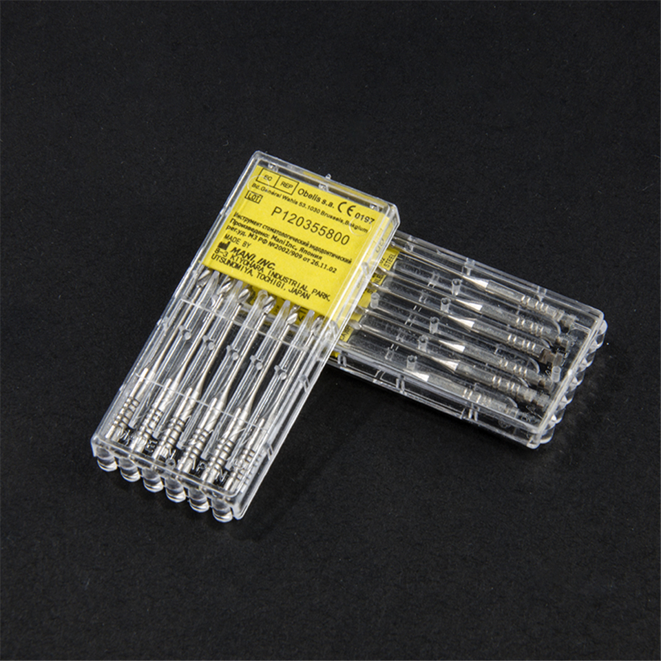 6pcs Dental MANI Gates Drills Stainless Steel pack of 32mm#6