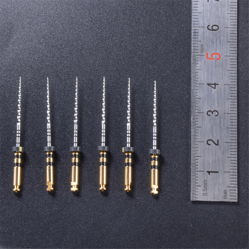 6PCS/PACK 25MM F4 ProTaper Files Niti Dental Dentsply Rotary For Macbine Use
