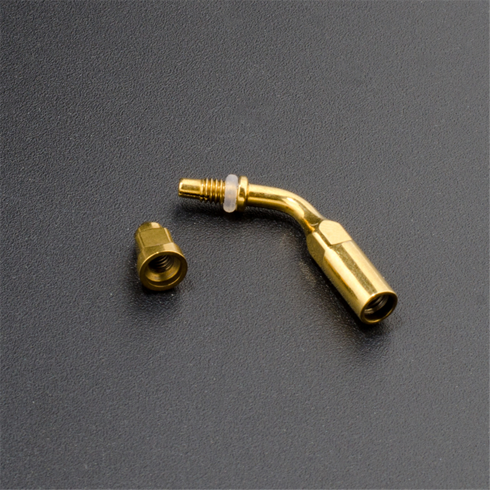 CE Proved Dental Ultrasonic Scaler Endodontics Goldplated Tip E1T Fit Woodpecker EMS