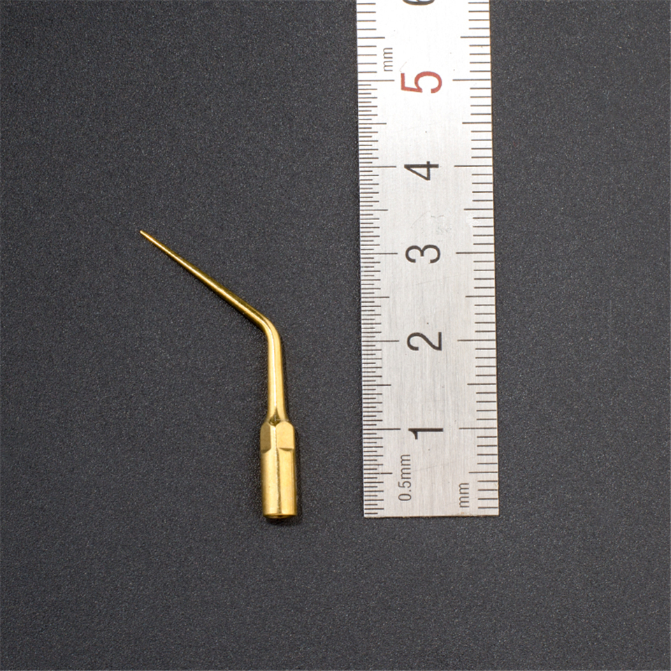 CE Proved Dental Ultrasonic Scaler Endodontics Goldplated Tip E3T Fit Woodpecker EMS