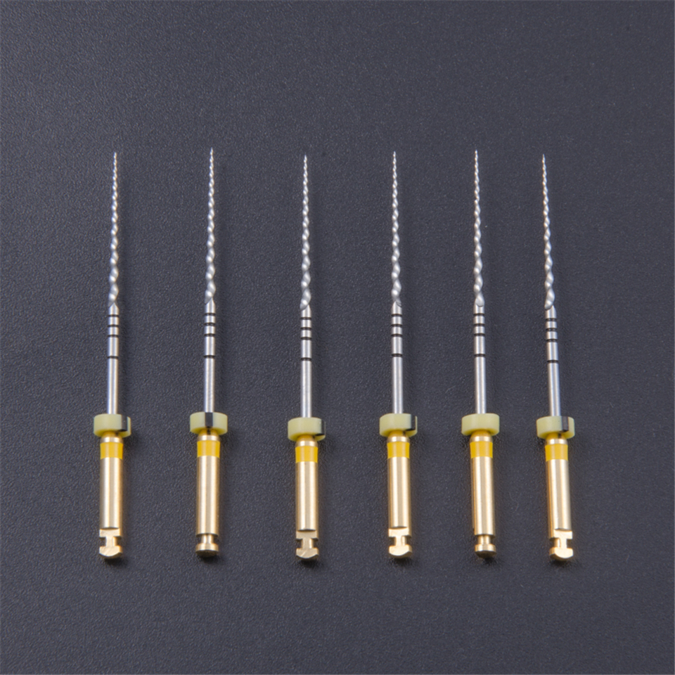 6PCS/PACK 31MM F1 ProTaper Files Niti Dental Dentsply Rotary For Macbine Use