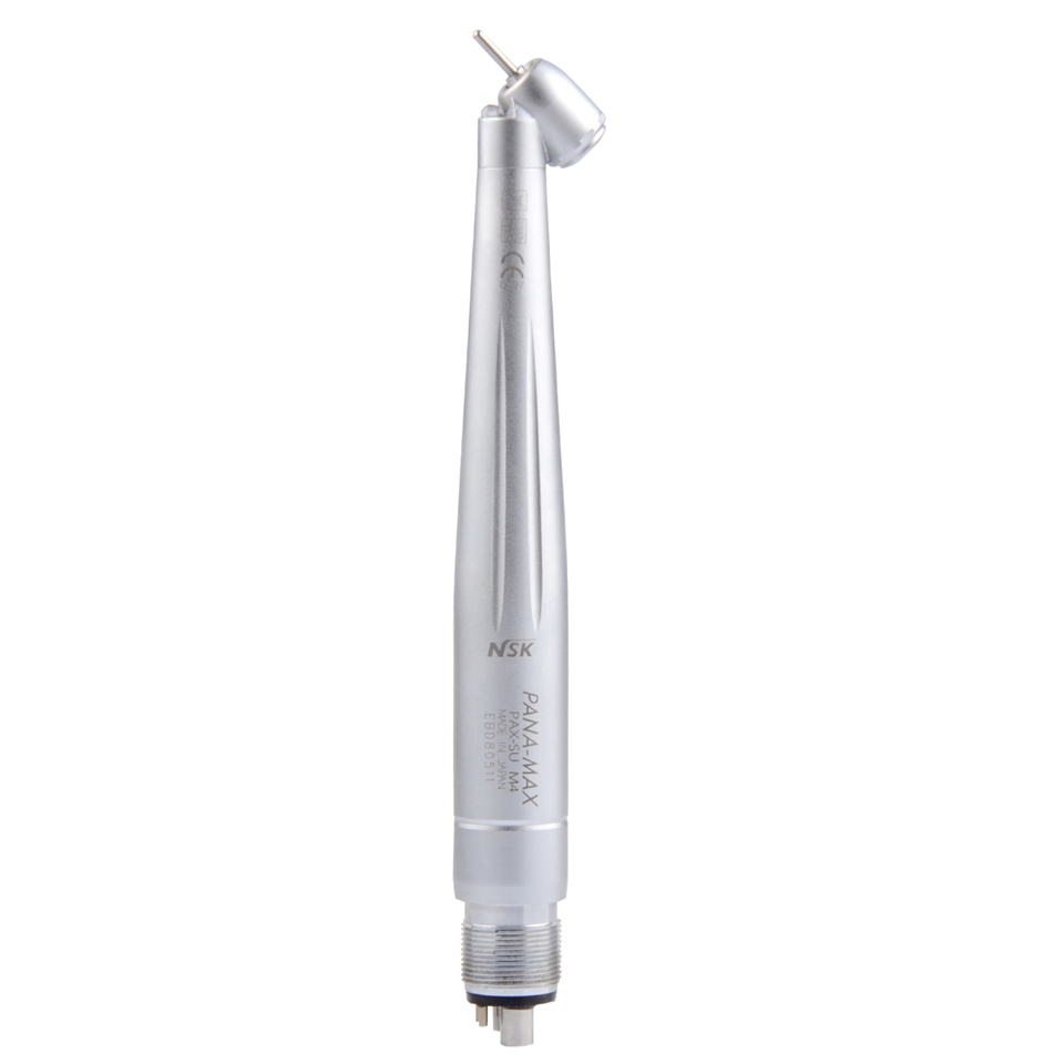 NSK 45 Degree High Speed Dental Handpiece Single Spray Push Button 4Holes